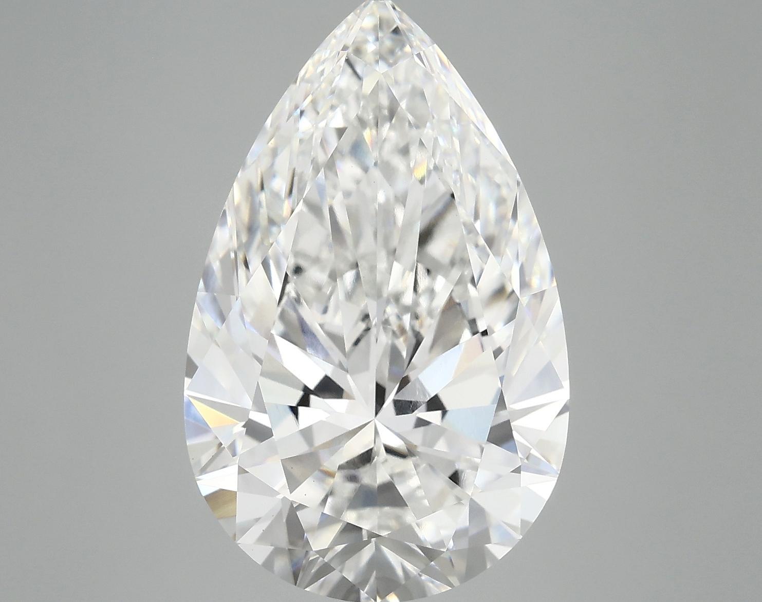7.01 Carat Pear Shaped Ideal Cut VS1 IGI Certified Lab Grown Diamond
