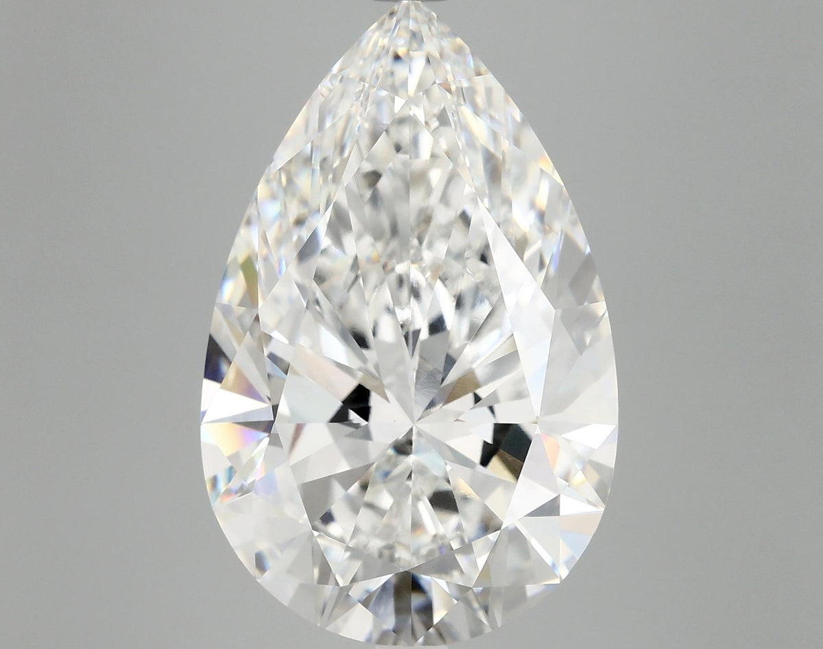 10.27 Carat Pear Shaped Ideal Cut VVS2 IGI Certified Lab Grown Diamond