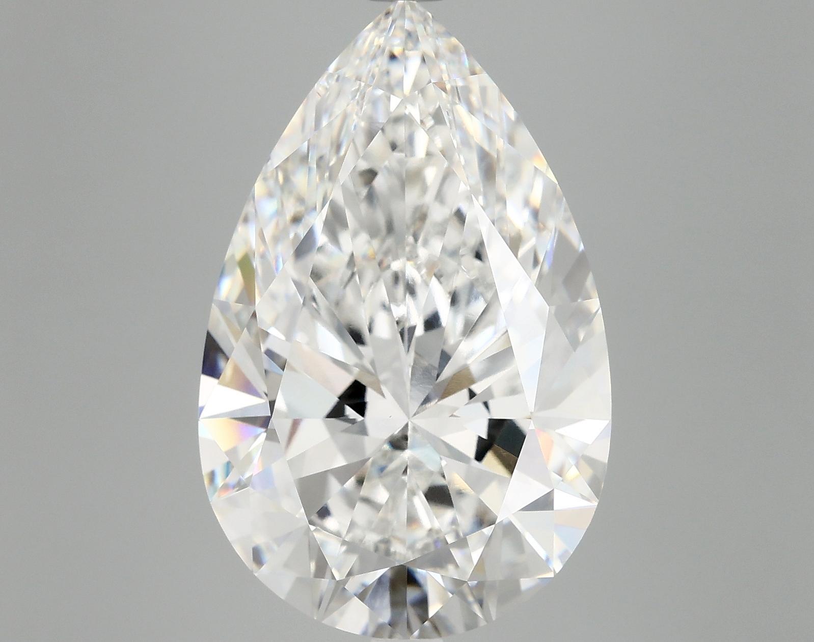 10.27 Carat Pear Shaped Ideal Cut VVS2 IGI Certified Lab Grown Diamond