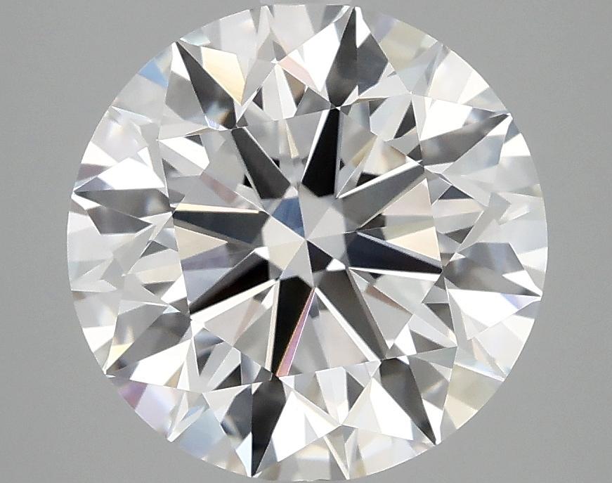 4.08 Carat Round Shaped Ideal Cut VVS2 IGI Certified Lab Grown Diamond