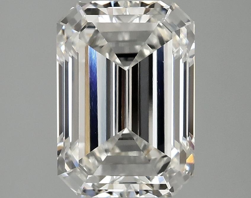 3.01 Carat Emerald Shaped Ideal Cut VVS2 IGI Certified Lab Grown Diamond
