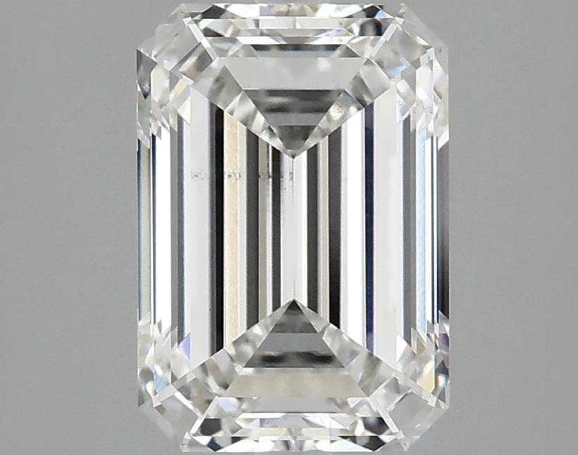 2.59 Carat Emerald Shaped Ideal Cut VS2 IGI Certified Lab Grown Diamond