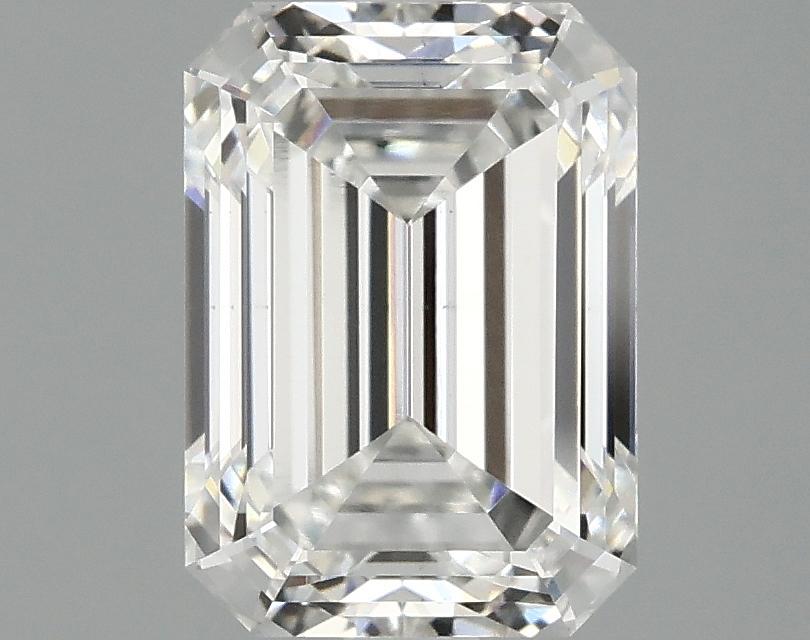 2.09 Carat Emerald Shaped Ideal Cut VS2 IGI Certified Lab Grown Diamond