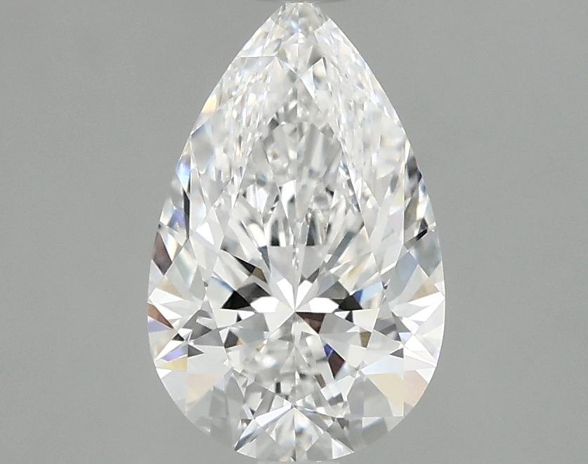 1.52 Carat Pear Shaped Ideal Cut VVS2 IGI Certified Lab Grown Diamond