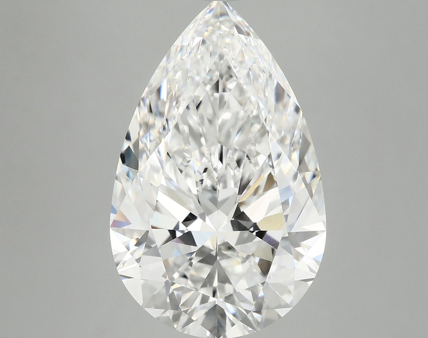 7.16 Carat Pear Shaped Ideal Cut VVS2 IGI Certified Lab Grown Diamond