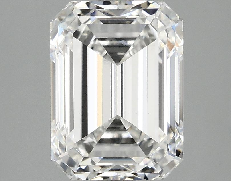3.03 Carat Emerald Shaped Excellent Cut VVS2 IGI Certified Lab Grown Diamond