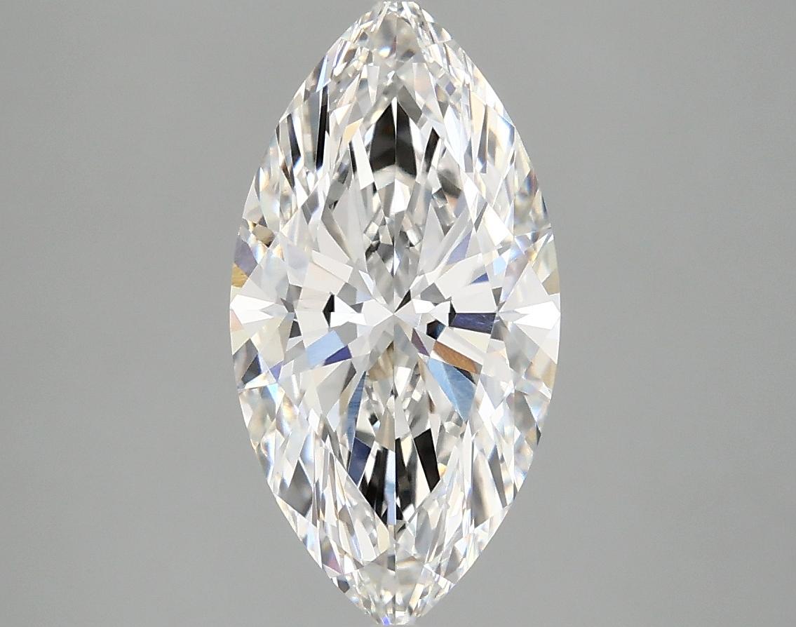 2.42 Carat Marquise Shaped Ideal Cut VVS2 IGI Certified Lab Grown Diamond