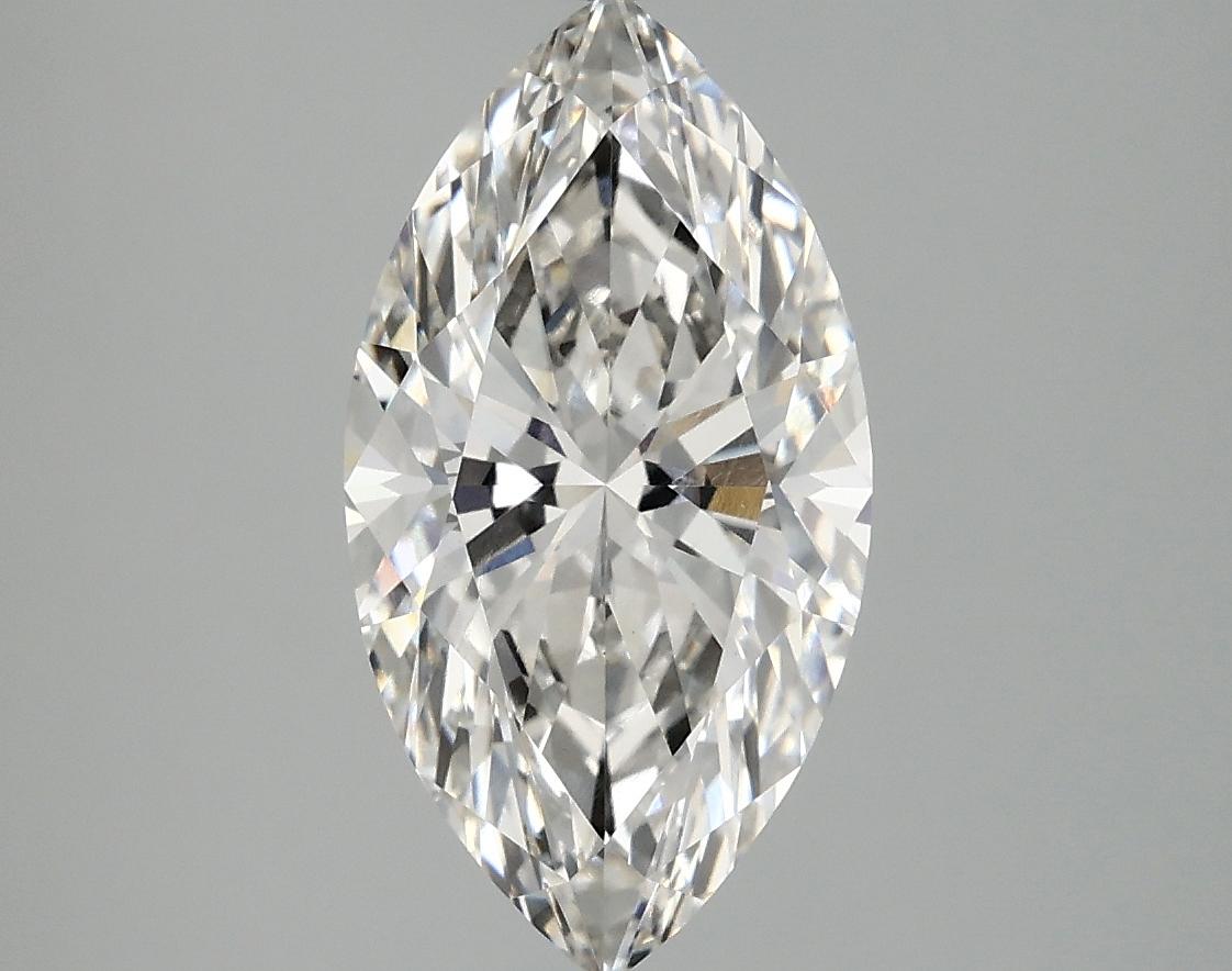 2.54 Carat Marquise Shaped Excellent Cut VVS2 IGI Certified Lab Grown Diamond