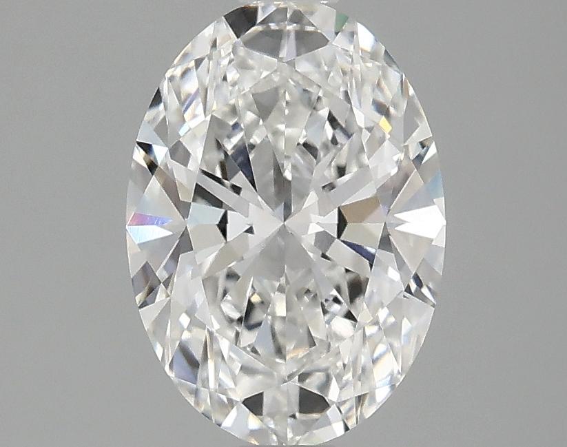 1.5 Carat Oval Shaped Ideal Cut VVS2 IGI Certified Lab Grown Diamond