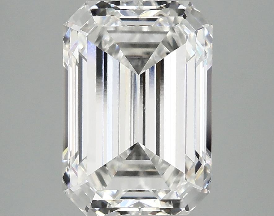 3.17 Carat Emerald Shaped Ideal Cut VVS2 IGI Certified Lab Grown Diamond