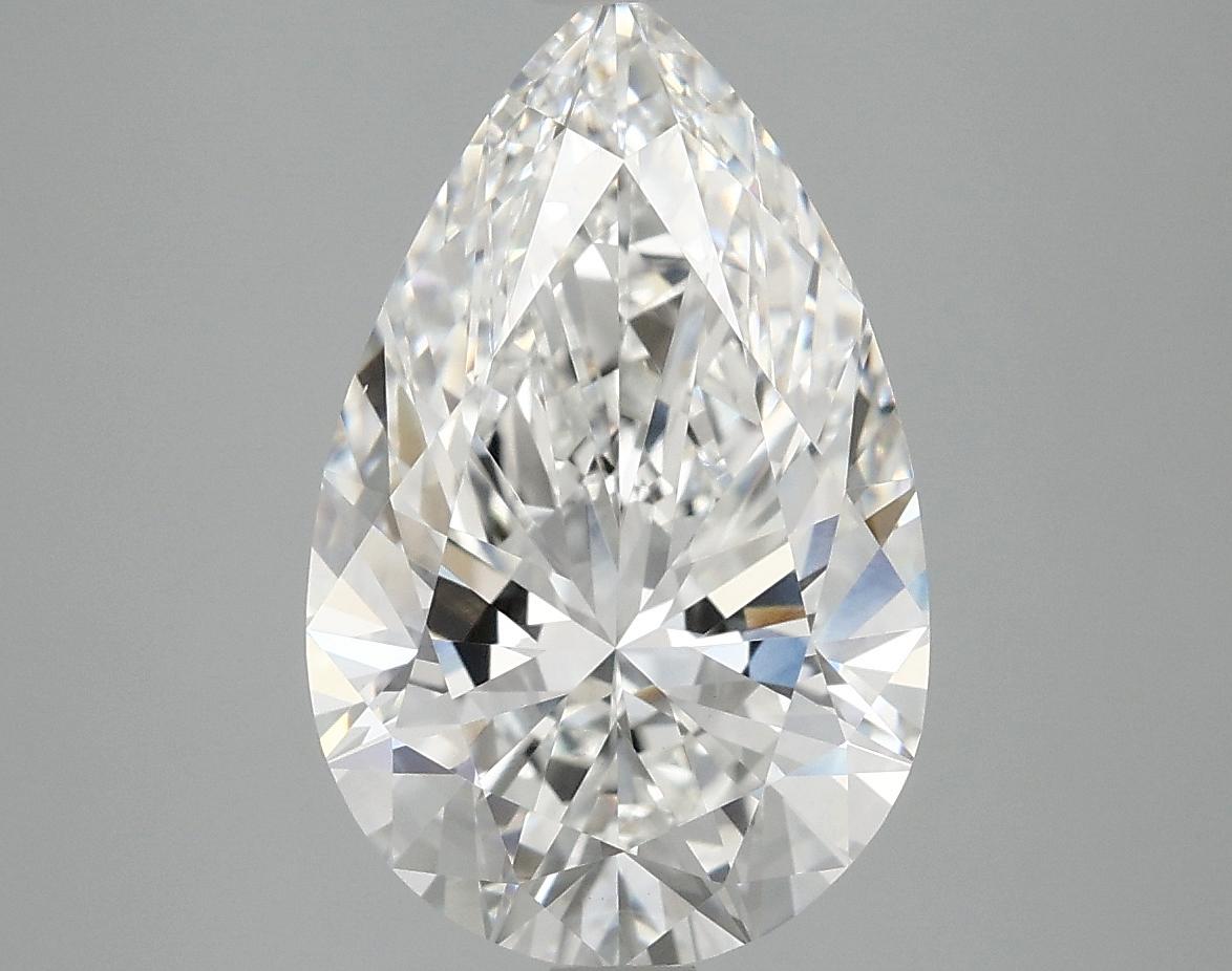 3.91 Carat Pear Shaped Ideal Cut VS1 IGI Certified Lab Grown Diamond