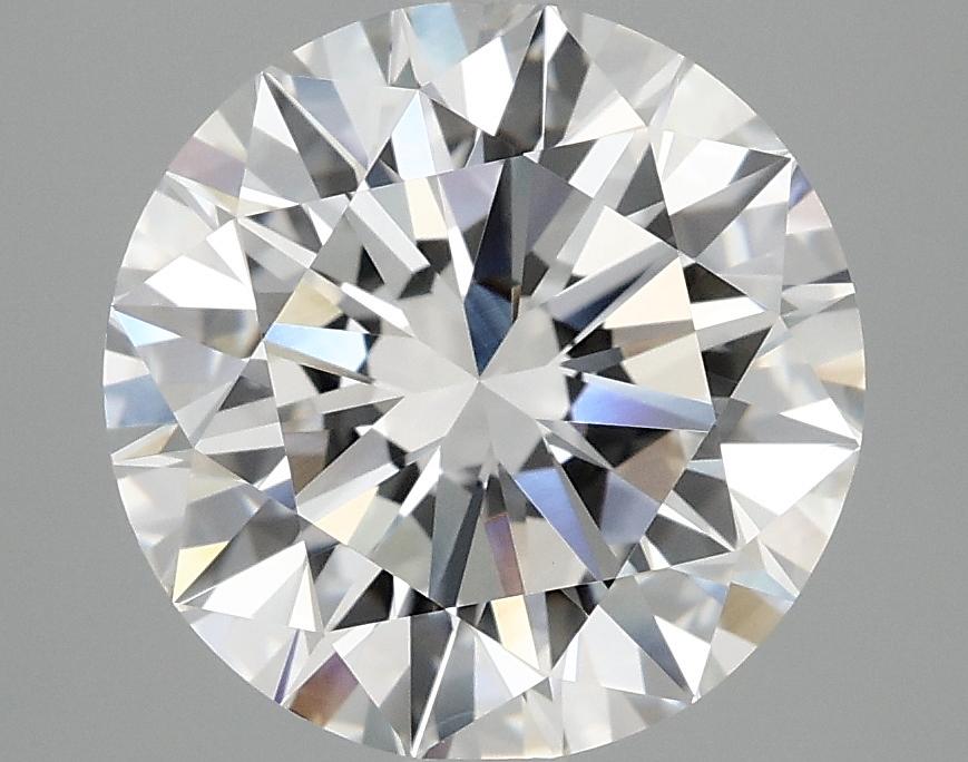 4.04 Carat Round Shaped Ideal Cut VVS2 IGI Certified Lab Grown Diamond