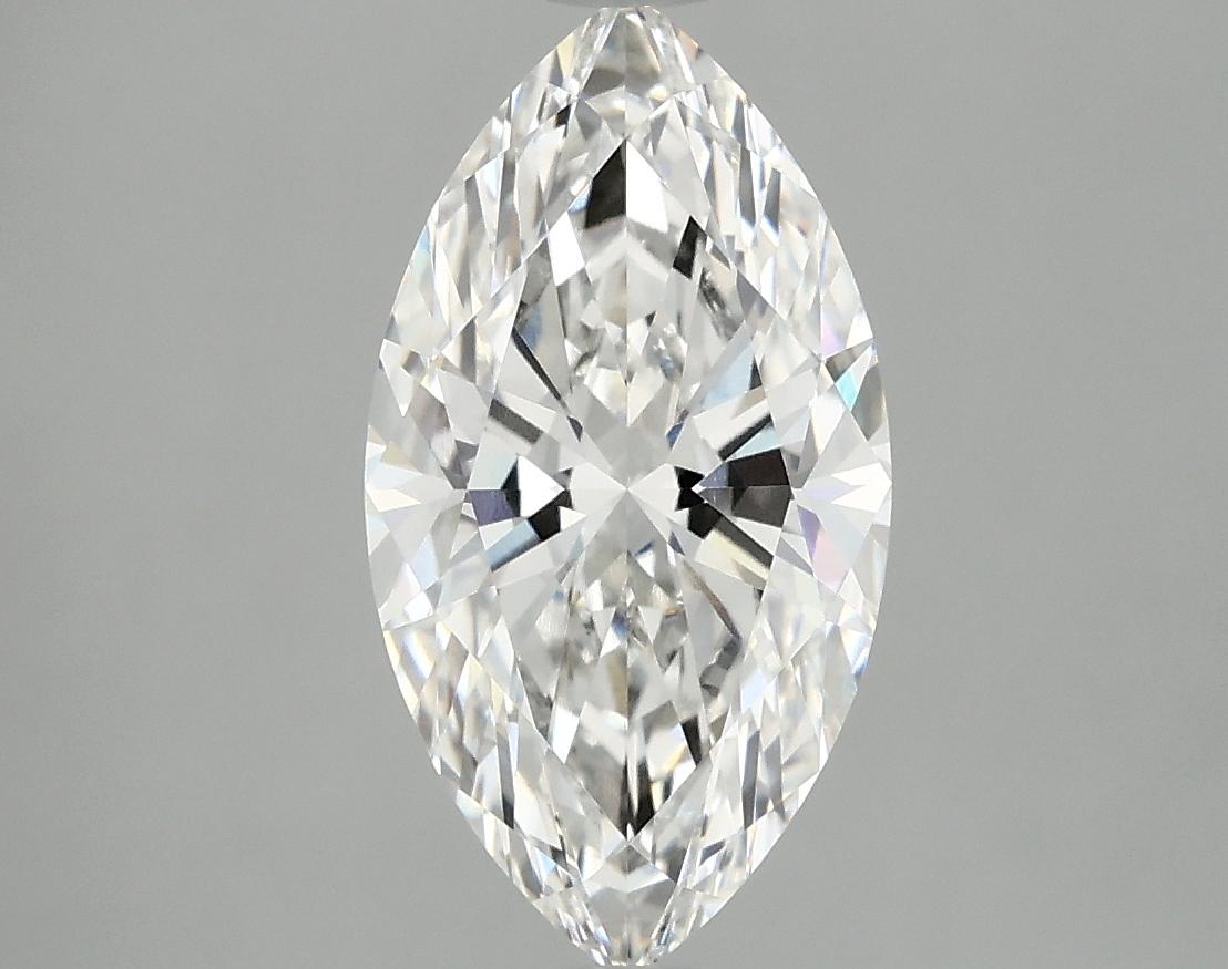 2.53 Carat Marquise Shaped Excellent Cut VVS2 IGI Certified Lab Grown Diamond