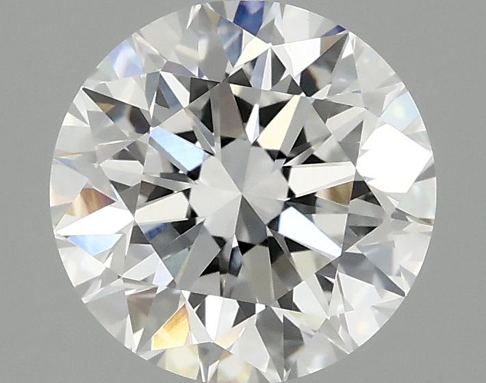 2.36 Carat Round Shaped Excellent Cut VVS2 IGI Certified Lab Grown Diamond