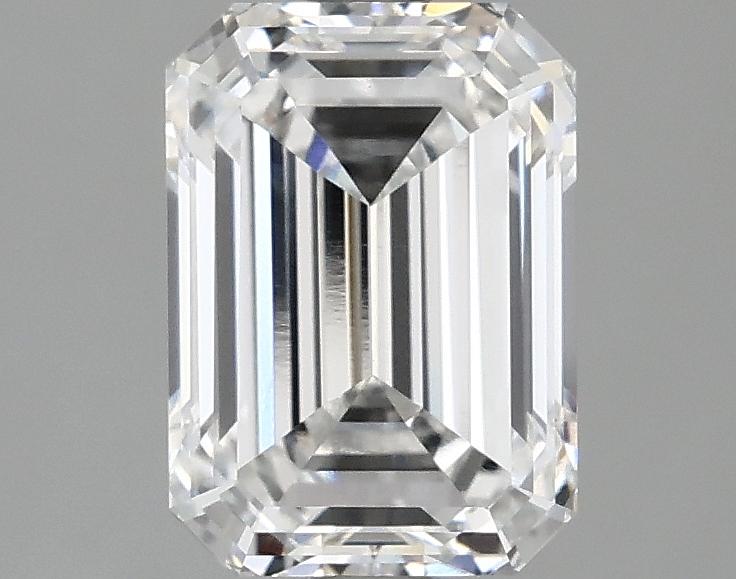 2.05 Carat Emerald Shaped Ideal Cut VVS2 IGI Certified Lab Grown Diamond