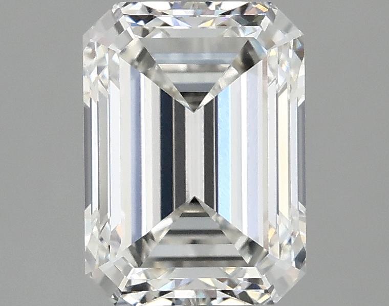 2.51 Carat Emerald Shaped Excellent Cut VVS2 IGI Certified Lab Grown Diamond