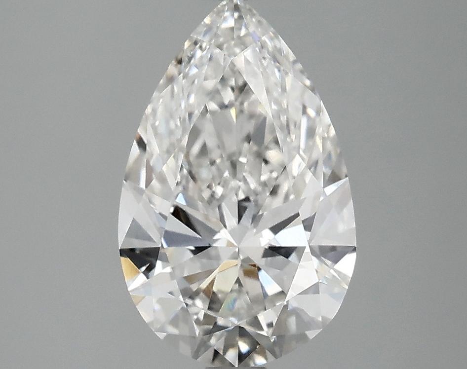 1.9 Carat Pear Shaped Ideal Cut VVS2 IGI Certified Lab Grown Diamond