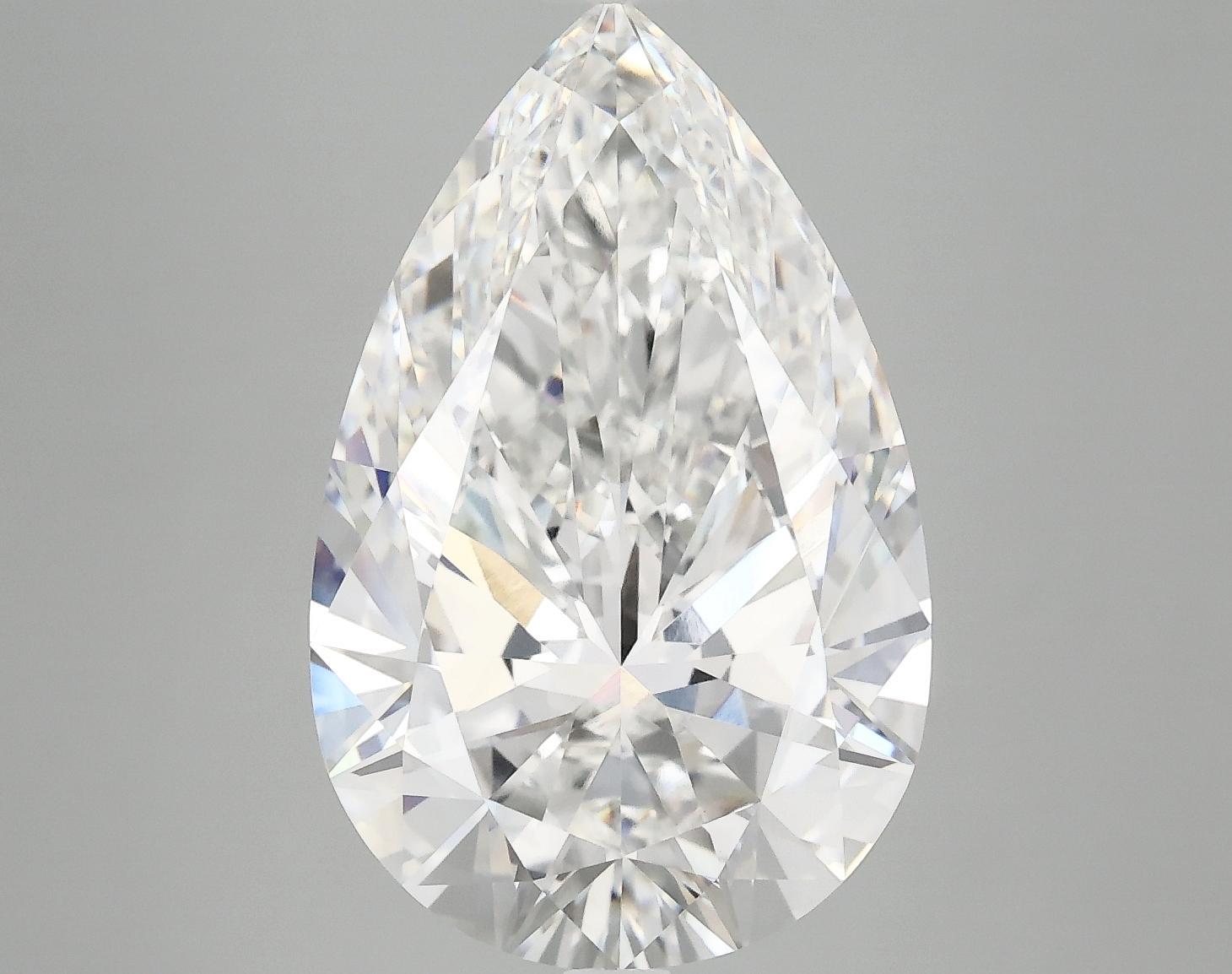 7.15 Carat Pear Shaped Ideal Cut VVS2 IGI Certified Lab Grown Diamond