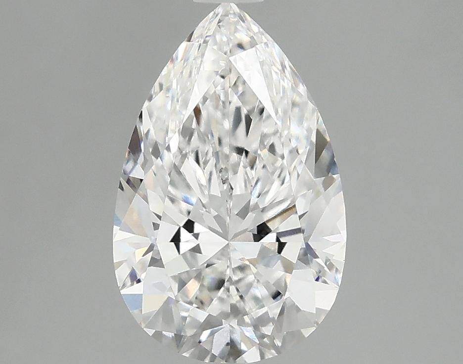 2.02 Carat Pear Shaped Ideal Cut VVS2 IGI Certified Lab Grown Diamond