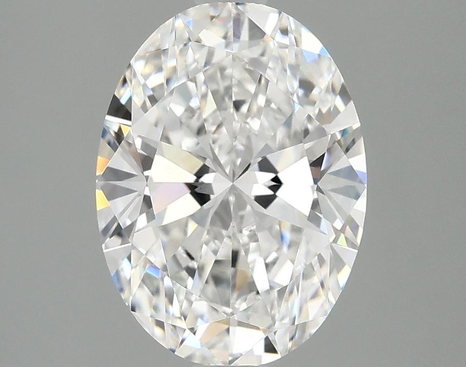 2.5 Carat Oval Shaped Excellent Cut VVS2 IGI Certified Lab Grown Diamond