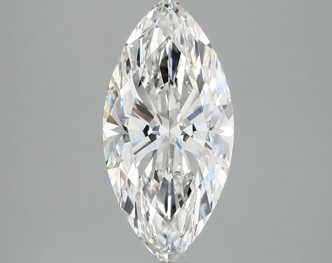 1.9 Carat Marquise Shaped Excellent Cut VVS2 IGI Certified Lab Grown Diamond