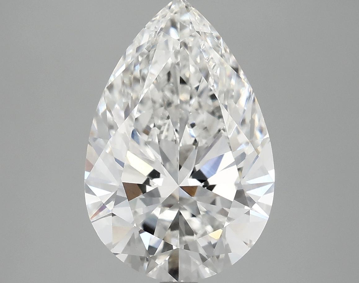 4.02 Carat Pear Shaped Excellent Cut VS1 IGI Certified Lab Grown Diamond
