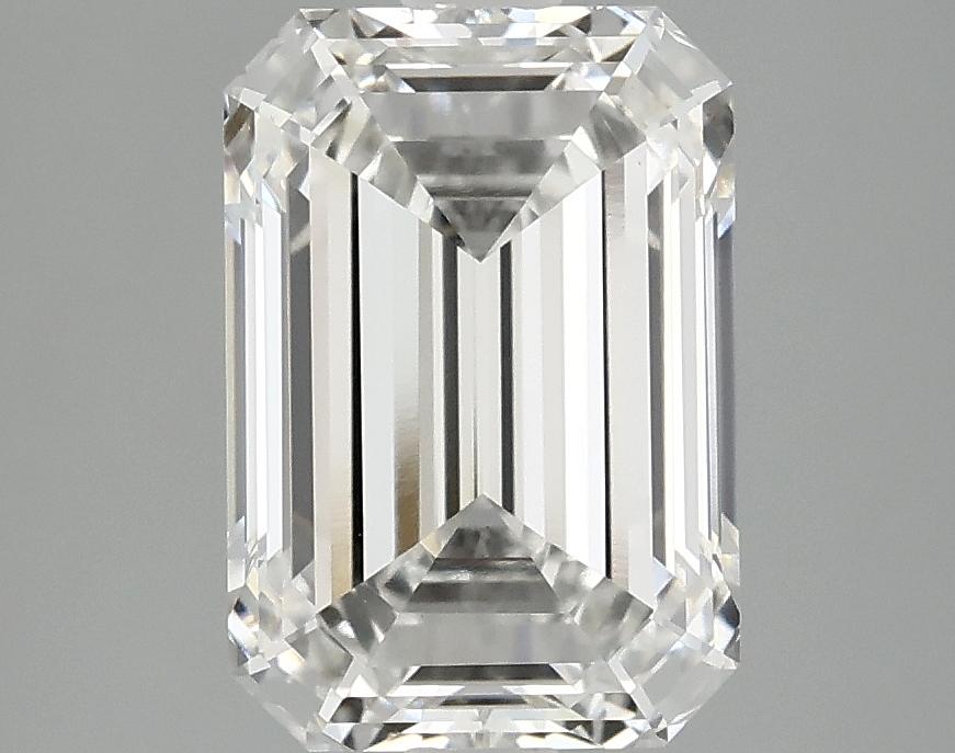 3.06 Carat Emerald Shaped Ideal Cut VVS2 IGI Certified Lab Grown Diamond