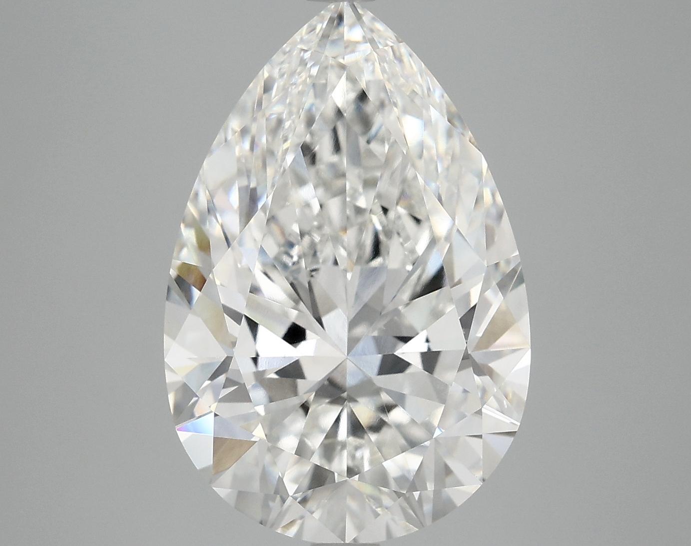 7.19 Carat Pear Shaped Excellent Cut VS2 IGI Certified Lab Grown Diamond
