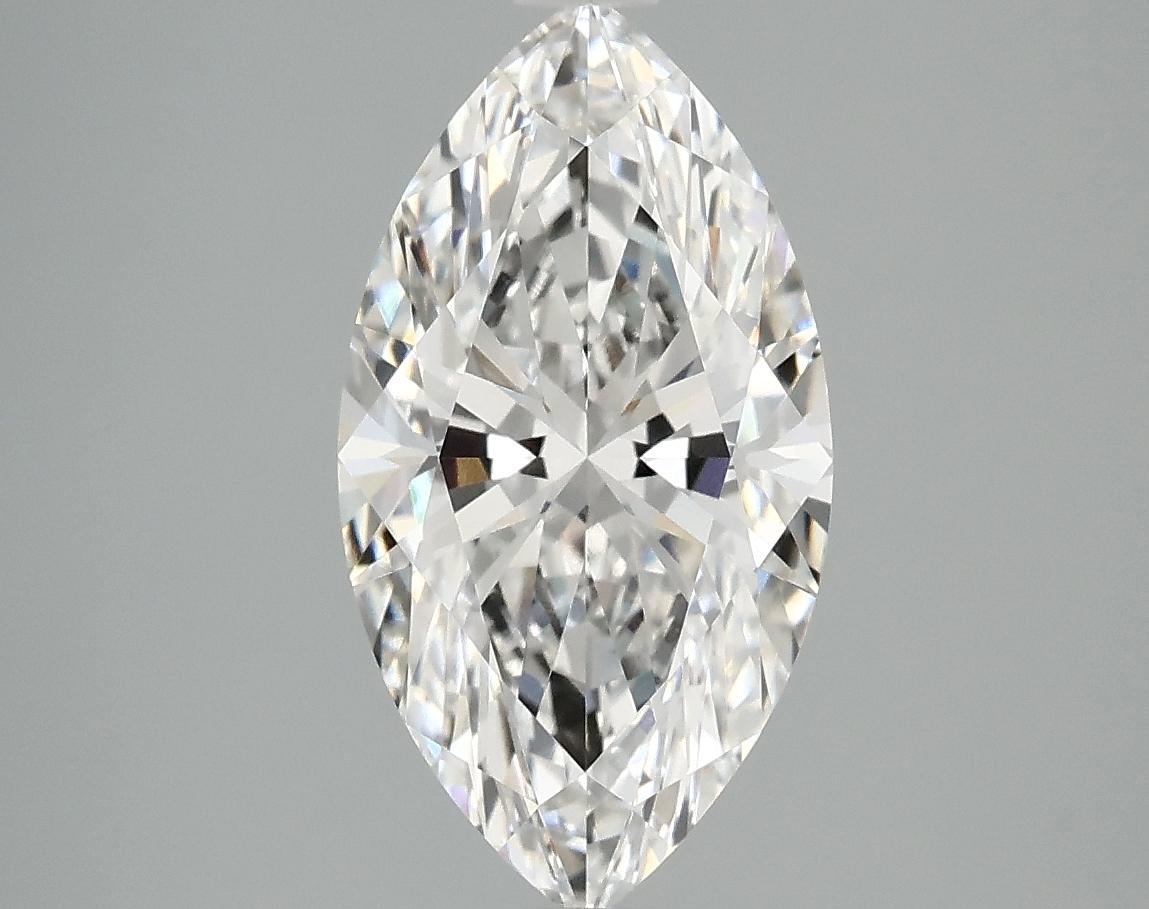 2.58 Carat Marquise Shaped Excellent Cut VVS2 IGI Certified Lab Grown Diamond