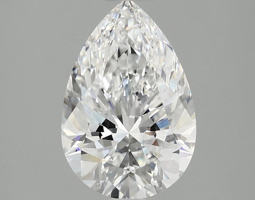 1.59 Carat Pear Shaped Excellent Cut VVS2 IGI Certified Lab Grown Diamond
