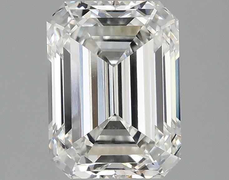 2.05 Carat Emerald Shaped Excellent Cut VVS2 IGI Certified Lab Grown Diamond