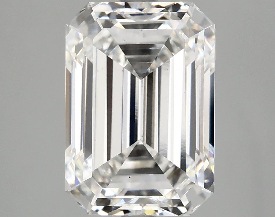 3.71 Carat Emerald Shaped Ideal Cut VS2 IGI Certified Lab Grown Diamond