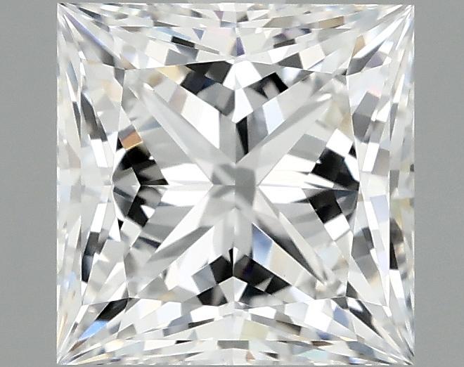 2.09 Carat Princess Shaped Ideal Cut VVS2 IGI Certified Lab Grown Diamond