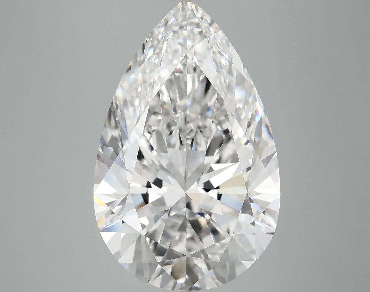6.7 Carat Pear Shaped Ideal Cut VVS2 IGI Certified Lab Grown Diamond
