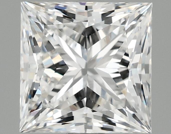 2.09 Carat Princess Shaped Ideal Cut VVS2 IGI Certified Lab Grown Diamond