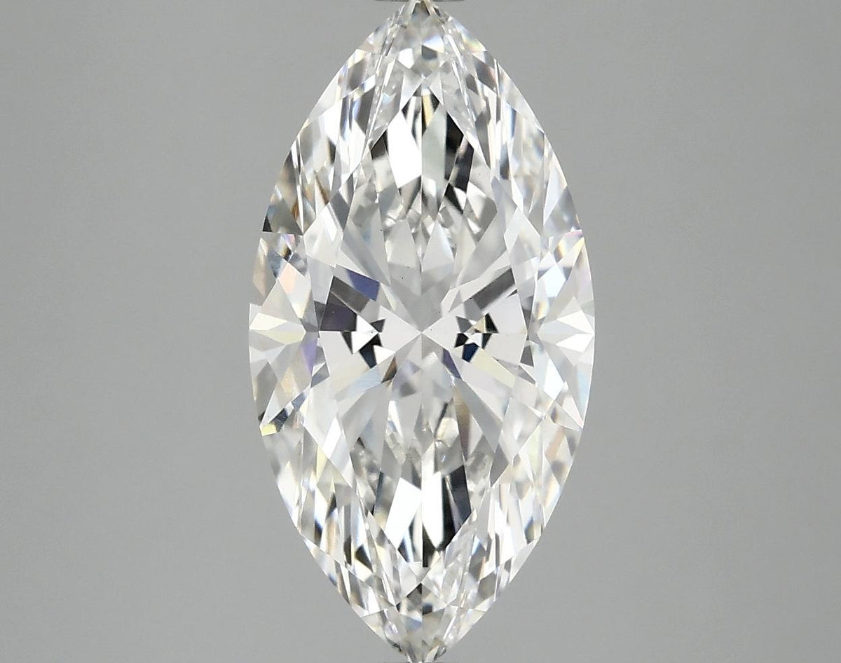 3.1 Carat Marquise Shaped Ideal Cut VS1 IGI Certified Lab Grown Diamond