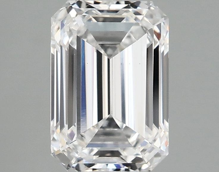 2.1 Carat Emerald Shaped Ideal Cut VS1 IGI Certified Lab Grown Diamond