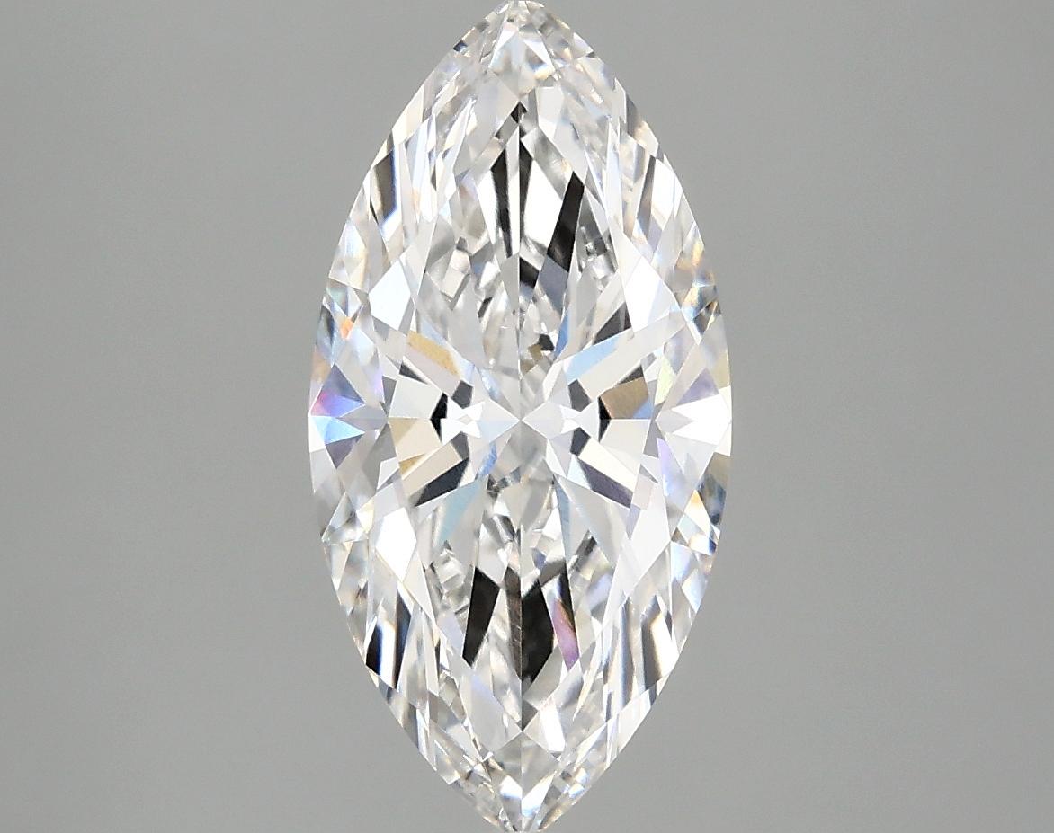 2.51 Carat Marquise Shaped Ideal Cut VVS2 IGI Certified Lab Grown Diamond
