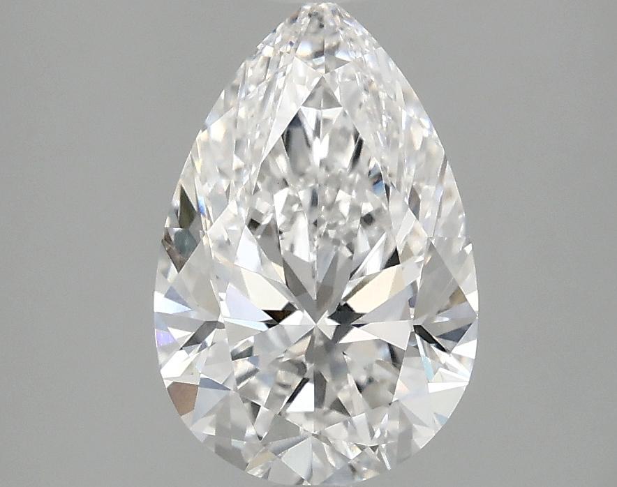 2.0 Carat Pear Shaped Excellent Cut VVS2 IGI Certified Lab Grown Diamond