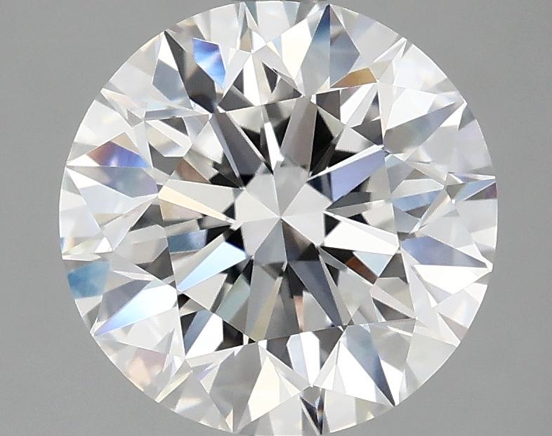 3.05 Carat Round Shaped Excellent Cut VVS2 IGI Certified Lab Grown Diamond