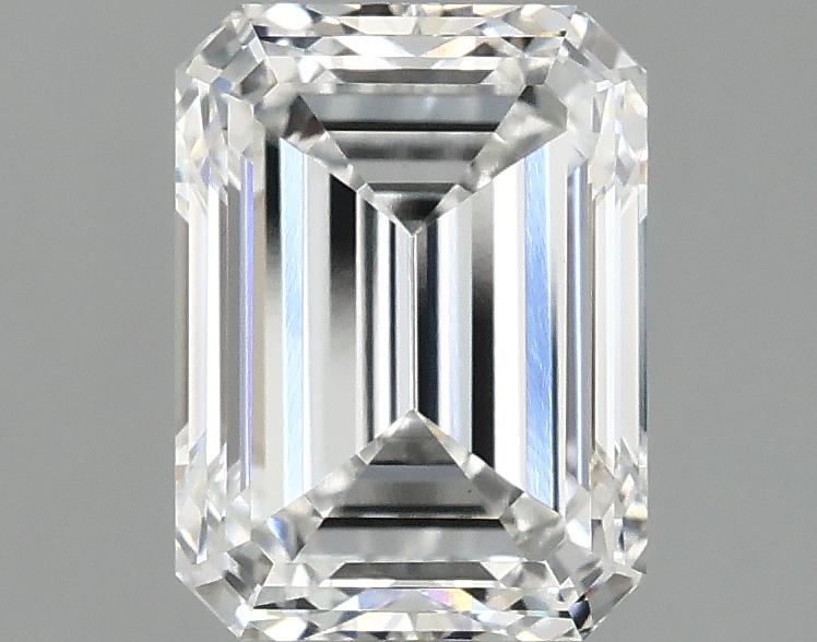 2.5 Carat Emerald Shaped Excellent Cut VVS2 IGI Certified Lab Grown Diamond