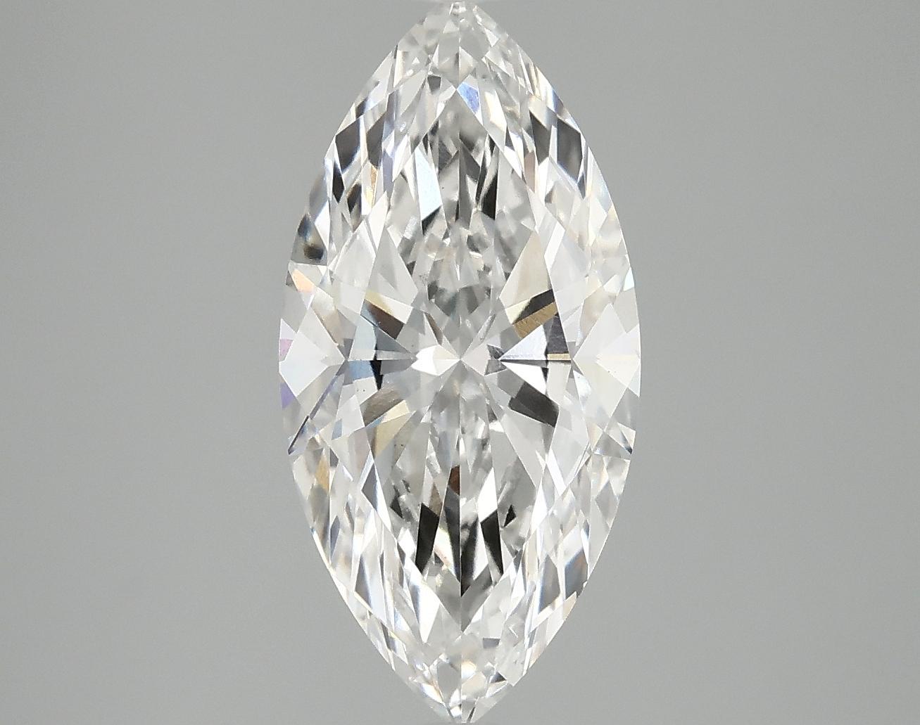 3.14 Carat Marquise Shaped Ideal Cut VS1 IGI Certified Lab Grown Diamond