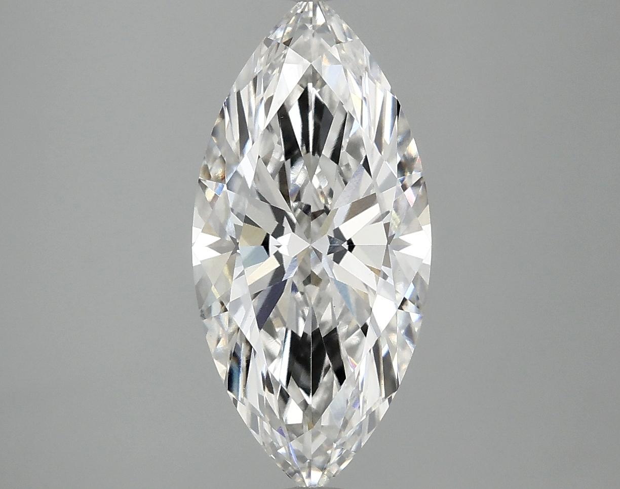 2.57 Carat Marquise Shaped Excellent Cut VS1 IGI Certified Lab Grown Diamond