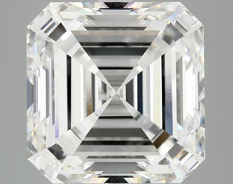 7.05 Carat Asscher Shaped Ideal Cut SI1 IGI Certified Lab Grown Diamond