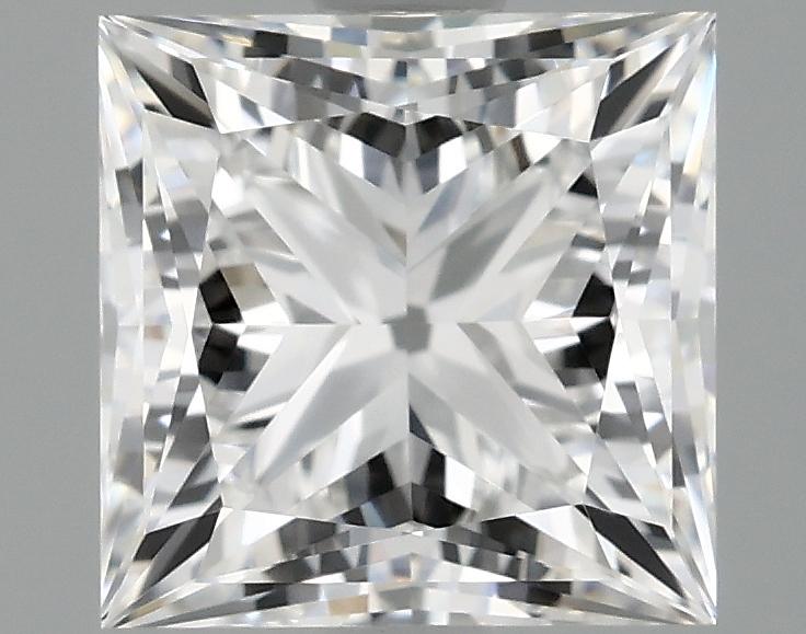 1.58 Carat Princess Shaped Ideal Cut VVS2 IGI Certified Lab Grown Diamond