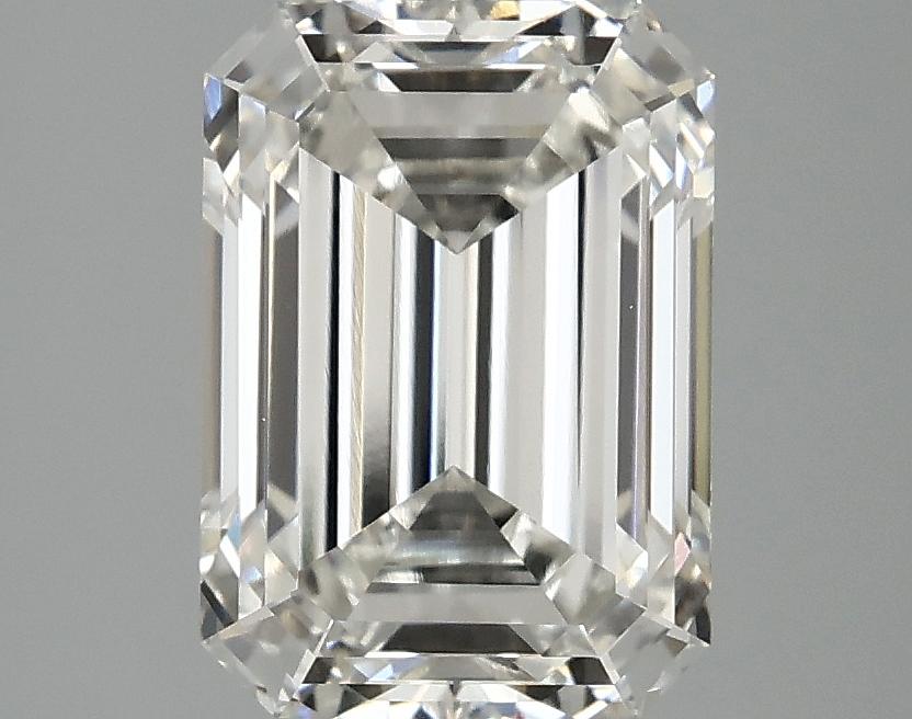 3.08 Carat Emerald Shaped Ideal Cut VVS2 IGI Certified Lab Grown Diamond