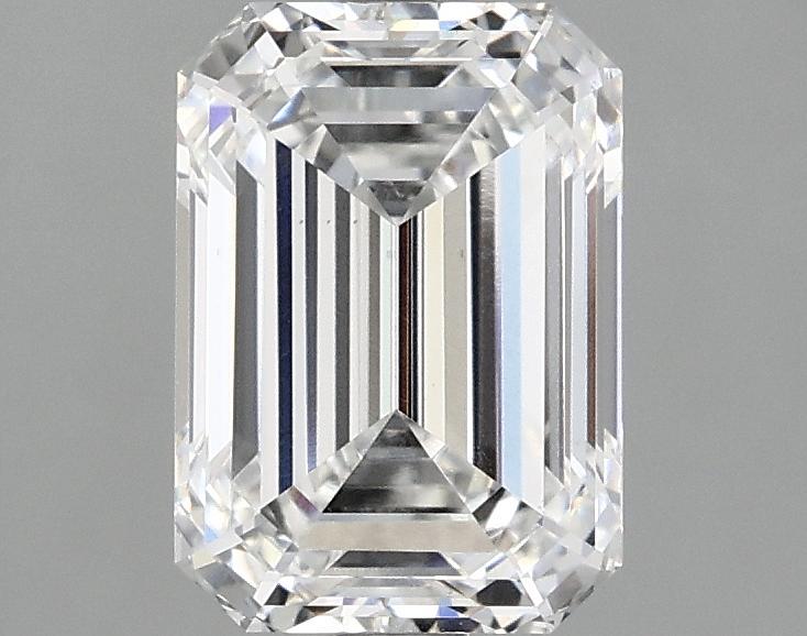 2.08 Carat Emerald Shaped Ideal Cut VS1 IGI Certified Lab Grown Diamond