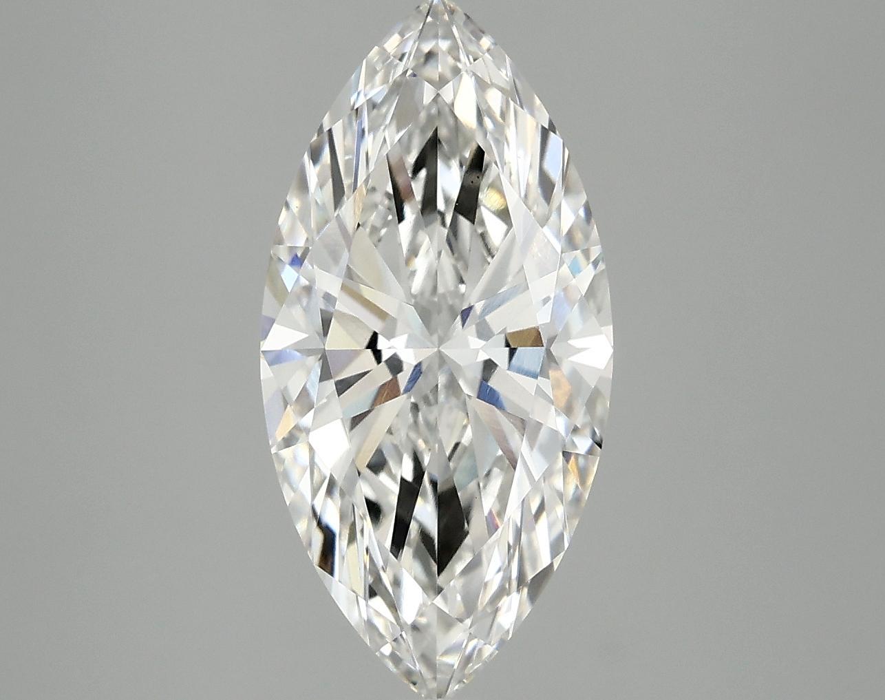 3.2 Carat Marquise Shaped Ideal Cut VS1 IGI Certified Lab Grown Diamond
