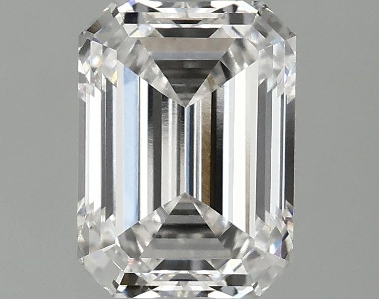 2.09 Carat Emerald Shaped Excellent Cut VS2 IGI Certified Lab Grown Diamond