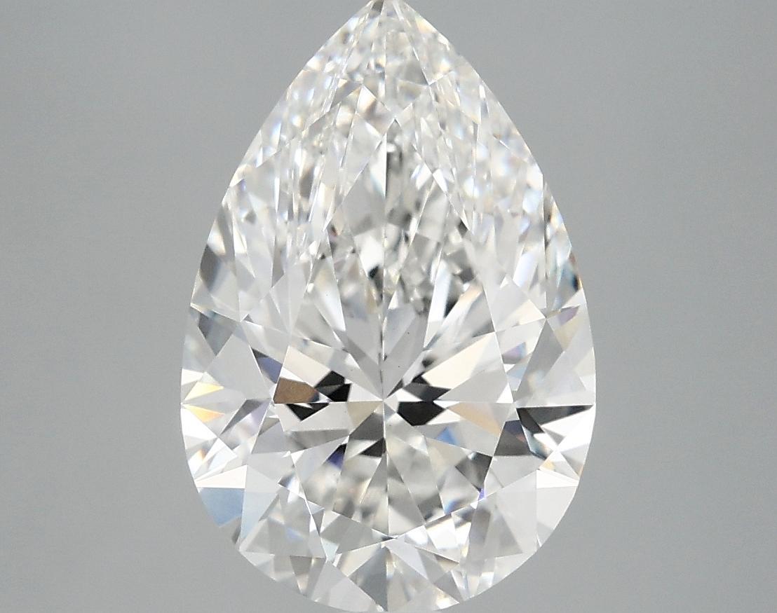 4.0 Carat Pear Shaped Excellent Cut VVS2 IGI Certified Lab Grown Diamond